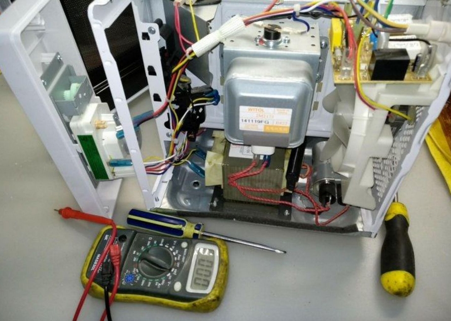 Ремонт микроволновки с выездом. Бабушкинский район