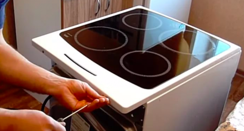 Ремонт сенсорной электроплиты. Бабушкинский район